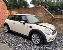 2008 MINI Cooper Automatic In Pepper White with Sunroof, Full Lounge Leather & Service History